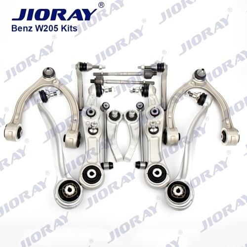 JIORAY Control Arm Ball Joint Stabilizer Link Tie Rod Kits For Mercedes Benz C-Class W205 T-Model S205