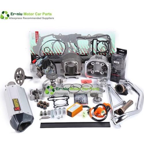 GY6 125cc 150cc upgrade to GY6 180cc add power at least 30% Racing Camshaft CDI Muffler Performance Exhaust ,Oil pump and Gear