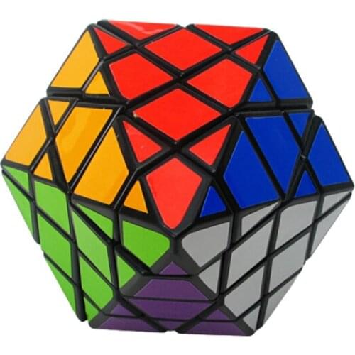 Brand NewDiansheng 8-corner-only Octagonal Pyramid Dipyramid 4x4 Shape Mode Magic Cube Puzzle Toys for Kids happy cherry maze