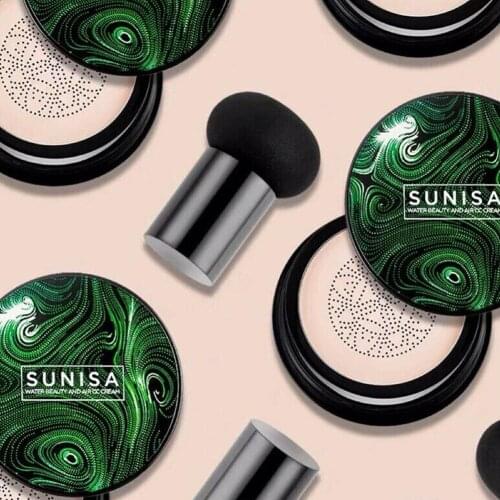 Mushroom Head Make up Air Cushion For Girls Natural Brightening Air Cream Permeable Foundation CC Waterproof Moisturizing M7H9