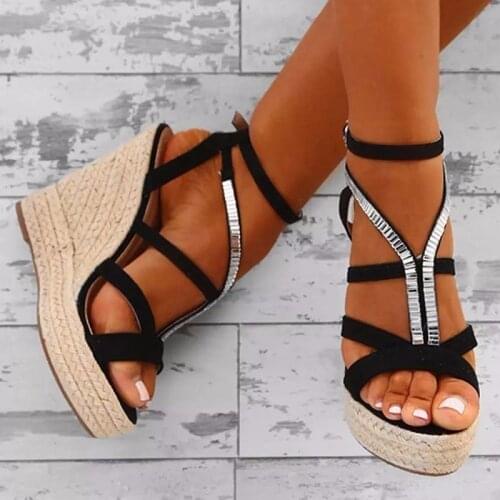 VOGELLIA New Brand Summer Women Sandals Roman Shoes Woman Platform Sandals Casual Open Toe Wedges Sandals Lady Shoes