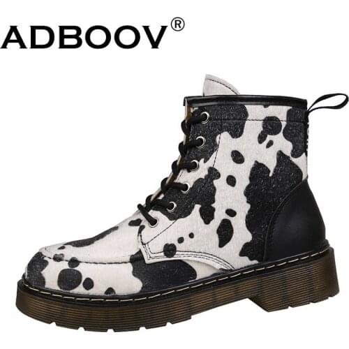 ADBOOV Suede Leather Ankle Boots Women Fashion Height Increase Boots Motorcycle Boots Women Boots