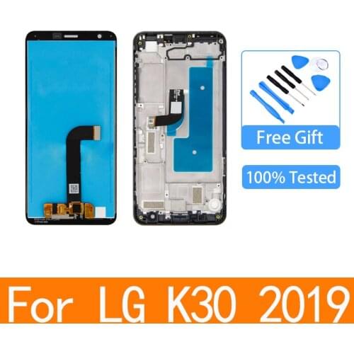 LCD With Frame For LG K30 2019 LCD Display Screen Touch Digitizer Assembly Replacement