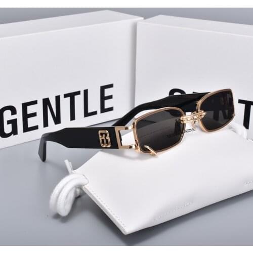 2020 new Fashion square metal men women Sunglasses Gentle GW002 Acetate Polarized UV400 UV protection sunglasses women men