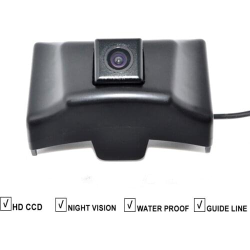 Car Front View Logo Camera For Toyota Land Cruiser Prado 150 Parking Camera Guide Line Night Vision Parking Assist 520TV