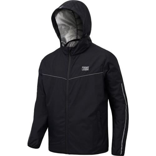 Bassdash Lightbare Series Victor Ripstop Sauna Sweat Jacket For Men Women Running Gym Workout