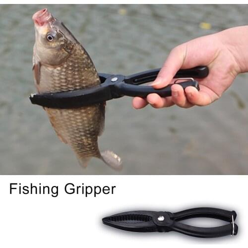 Free Shipping Fish Lip Gripper 6" 9" Grip Bass Trout ABS Fishing Pliers Gear Floating Controller Fish Tool Tackle Plastic