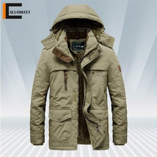 Мужские парки с мехом CALUOMATT China At AliExpress