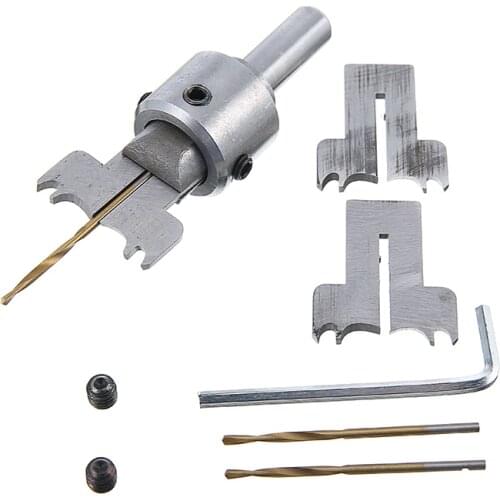 Wood Ring Maker DIY Wooden Thick Ring Router Drill Bit Tool For DIY Jewelry Ring Maker Milling Cutter 19/20/21mm Steel Blade