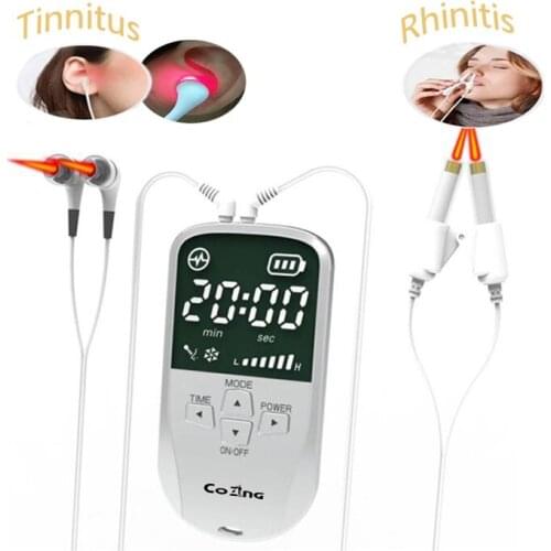 Nose Rhinitis Nose Massager Wire Hay Fever Low-Frequency Pulse Laser Rhinitis Therapy Device Laser Nose Massager