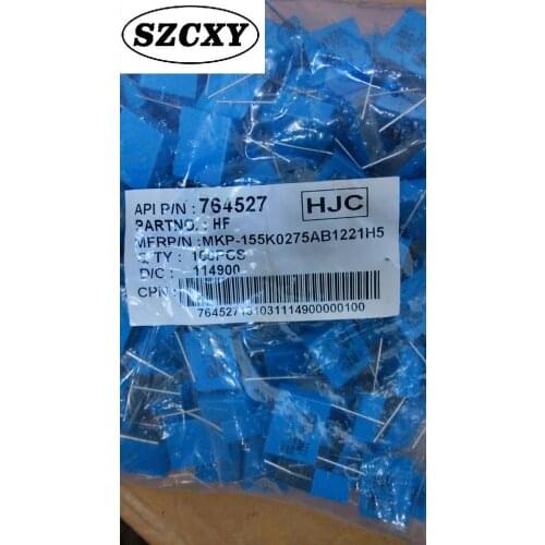 Hot selling ,origina20PCS MKP X2 155K 275V -310VAC 1.5UF The feet are 22MM HJC