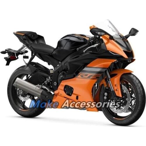 Motorcycle Fairings Kit Fit For YZF-R6 2017 2018 2019 17 18 19 Bodywork Set Abs High Quality ABS Injection Orange Black