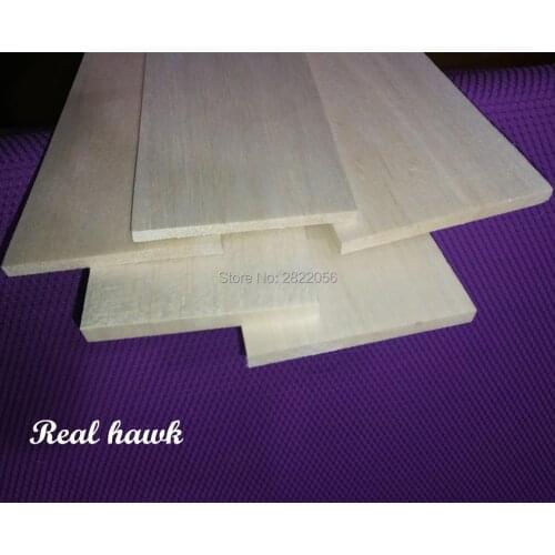 5pcs 1000x100x6/7/8/9/10/12/15/20mm AAA+ Model Balsa wood sheets for DIY RC model wooden plane boat material