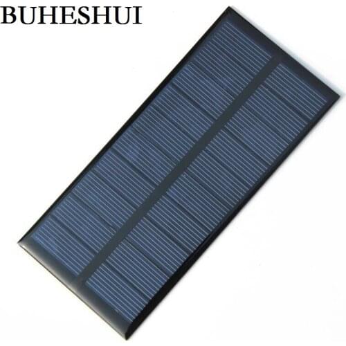 BUHESHUI 5V 1.5W 300MA Mini Solar Panels Solar Power 3.6V Battery Charge Solar Cell 150*69*3MM 10pcs Wholesale Free Shipping