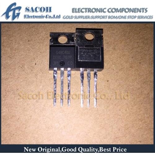 Free Shipping 10Pcs IRG4BC40U G4BC40U G4BC40UD TO-220 20A 600V Power IGBT transistor