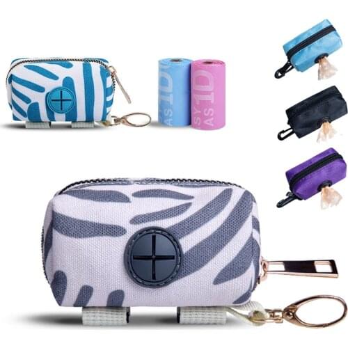 Portable Waste Bag Dispenser for Dogs Waste Bags Carrier Outdoor Puppy Pets Cleaning Supplies Dog Cat Small Tools Poop Bag Box