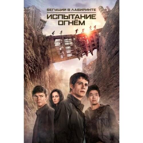 Custom Maze Runner Poster Classical Cloth Fabric Poster For Bedroom Silk Poster Canvas Poster 27X40cm,30X45cm