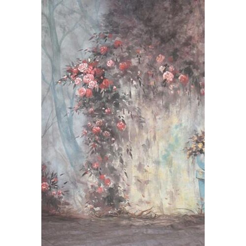 Professional 10*20ft Hand Painted Muslin photography background wedding, flower scenic portrait photo backdrops custom service