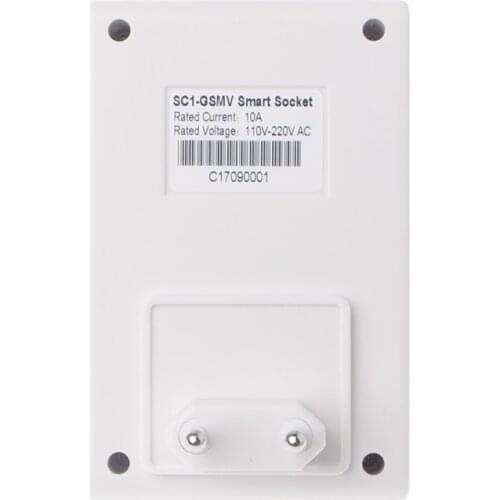 EU/UK 220V Phone RC Remote Wireless Control Smart Switch GSM Socket Power Plug Drop Shipping