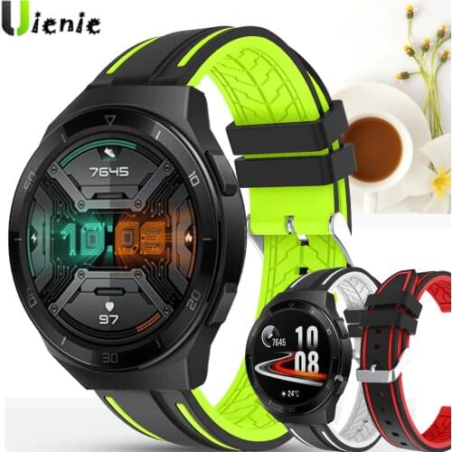 22mm Watch Band For Huawei Watch GT 2E / GT 2 Pro gt2 46mm Strap Silicone Wristband Watchband Bracelet Belt gt2e ремешок