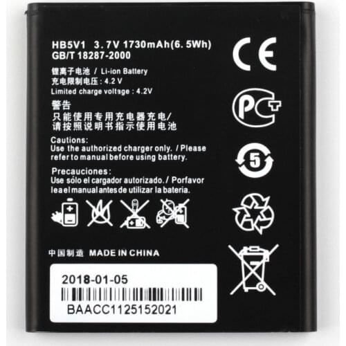 Dinto 1pc HB5V1 Replacement Phone Battery for Huawei Honor BEE Y511 Y518 Y300C Y516 Y535C Y500 G350 T8833 Y360-u61 Y336-U02