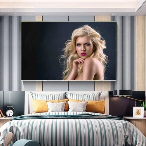 Modern Wall Art Sexy Woman Posters Prints Canvas Painting Home Decorative Paintings Wall Art Pictures Living Room Decor Cuadros