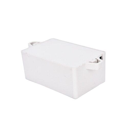 1PCS White Waterproof Plastic Cover Project Electronic Instrument Case Enclosure Box 82*52*35mm hot new