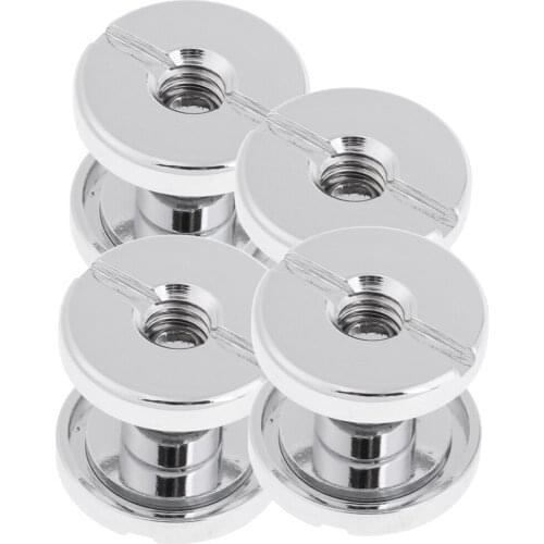 4Pcs Heavy Duty Book Screw Back Plate Hardware For Scuba Diving BCD Equipment Scuba Diving Book Screw