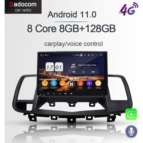 720P 9" DSP PX6 2 din Android 10.0 4GB RAM+ 64GB Car DVD Player GPS Glonass autoradio Bluetooth 5.0 For Nissan TENNA 2008-2013