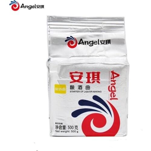 Angel Yeast Wine 500g/pack Alcohol Yeast Active Dry Yeast Fermentation White Wine Brewing With Saccharomyces Cerevisiae Wine