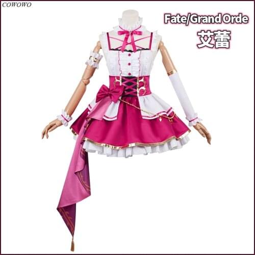 Anime! Fate/Grand Order FGO Ereshkigal Spirit Clothes Idol Uniform Cosplay Costume Stage Party Role Paly Outfit Women 2021 NEW