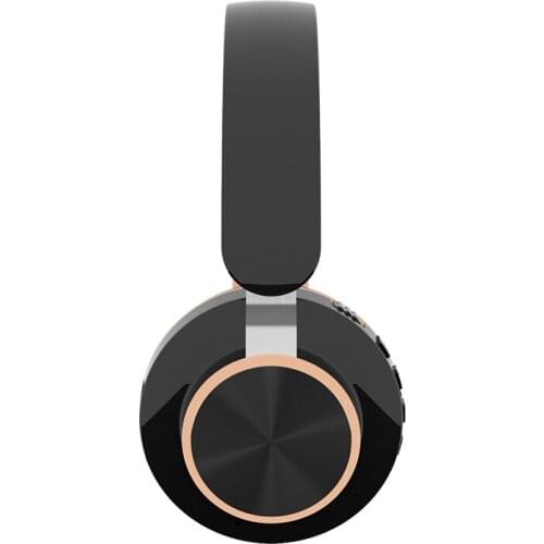 Wireless Bluetooth 5.0 retractable folding earphone card stereo subwoofer computer headset for games and microphone sports