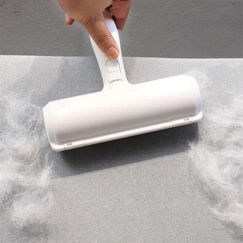 Pet Hair Remover Roller Dog Cat Hair Remover Lint 2-Way Brush Home Furniture Sofa Clothe Cleaning Washable Pet Fur Roller Comb