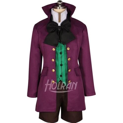 High-Q Unisex Anime Cos Black Butler Season Earl Alois Trancy cosplay costume Sets