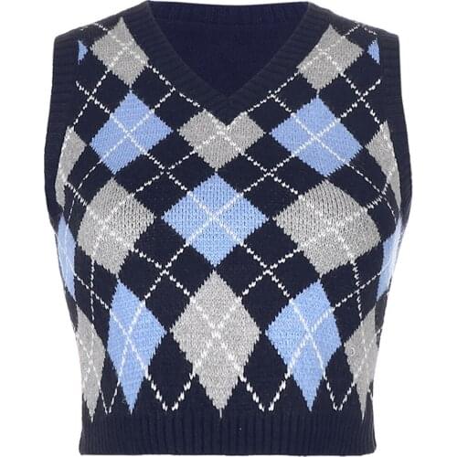 Lecopike Women's Knitted Vests