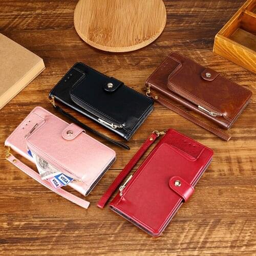 Luxury Flip Wallet Leather case for huawei honor 9X 9 x Pro Phone cover for Huawei P Smart Z phone case for Y9 Prime 2019 Fundas