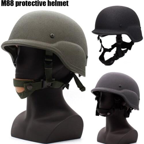 Army Green Steel Helmet Bulletproof Helmet PASGT Ballistic Helmet For Army Military Police Self Defense Supplies