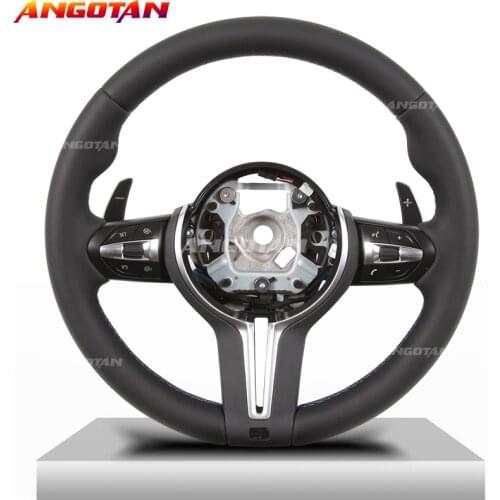 Sports Steering Wheel Fit For BMW M3M5 Series X1 X2 X3 X4 X5 X6 Leather Car Steering Wheel