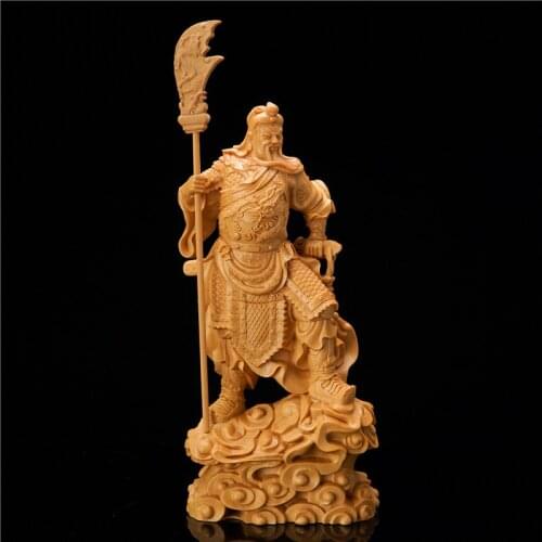 Guan Yu Statue Garden Statues Large Outdoor Garden Statue Figurine Big Sculpture Modern Art Miniature Figures Home