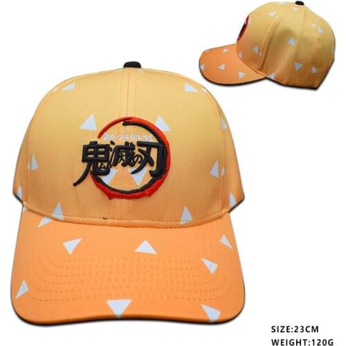Japan Anime Demon Slayer Hat Cosplay Baseball Cap Jujutsu Kaisen Sunhat Fashion Cartoon