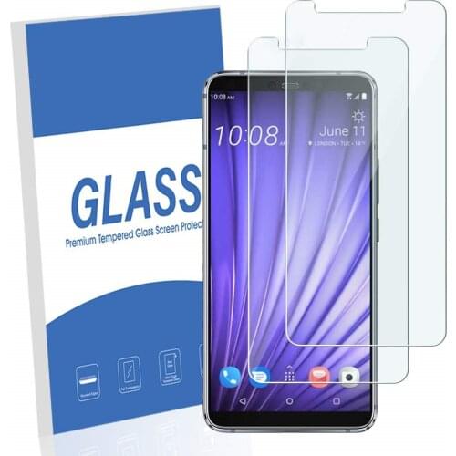 For HTC Exodus 1 U12 U11 Plus U19e Tempered Glass 9H 2.5D Premium Screen Protector Film For HTC Wildfire E