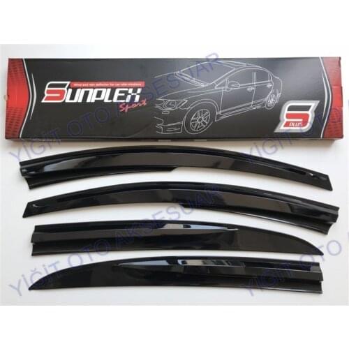 For HYUNDAI i20 Rain Wind Deflector 2010-2014 Sunshade Curtains Car Windshield Auto Accessory Universal Spilitter Mud Flaps