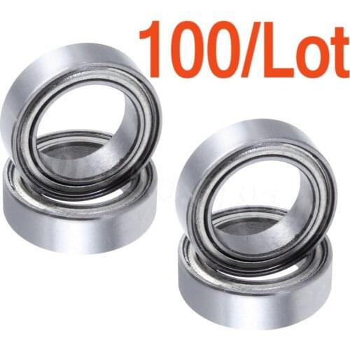 100pcs Ball Bearings 8x12x3.5mm For 1/16 1/18 RC Car Parts Fit Traxxas HPI Associated Tamiya Redcat HSP Himoto Replacement