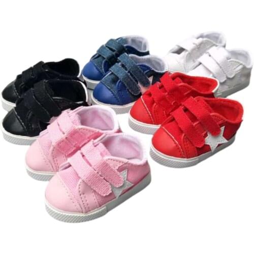 7.5cm doll shoes sneackers For 18 inch doll sport shoes, 17 inch baby doll shoes