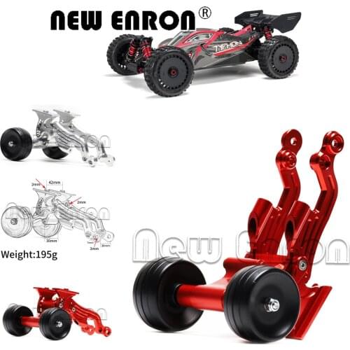 AR320379 1:8 Aluminum Alloy With Anti-Roll Wheel Adjustable angle air wing seat FOR ARRMA 1/8 TALION TYPHON