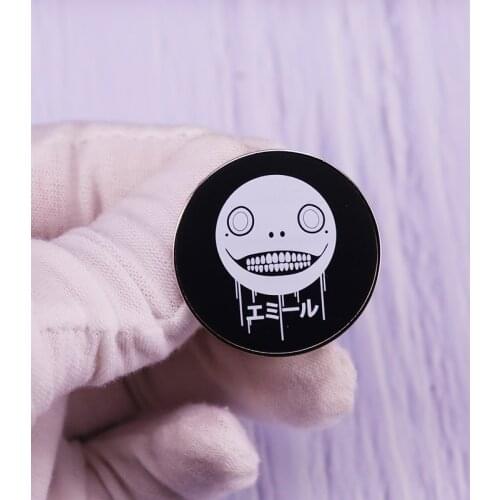 NieR Automata Emil Head Pin Button Badge