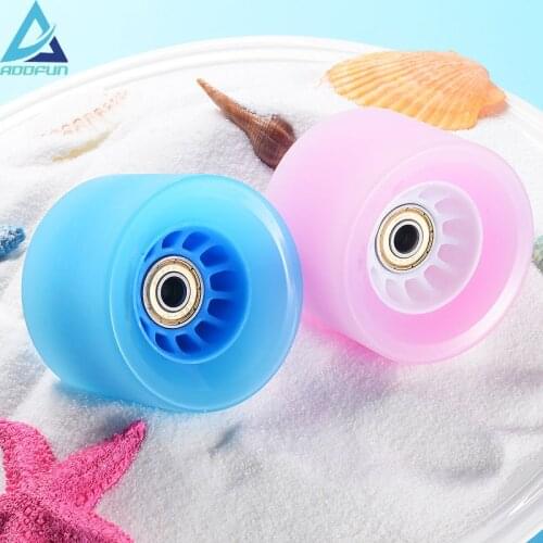AddFun New Style 80A PU Perfusion Wheels for Skateboard Matte 5 Color Skateboards Lighting Wheel Shock-absorbing Fashion Roller