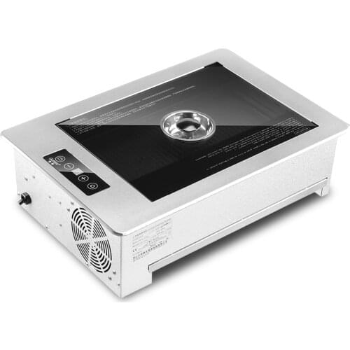 Commercial Embedded Grill Household Barbecue Electric Griddle Korean Square Grill Smokeless BBQ Touch Electric Griddle