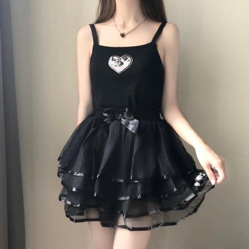 Japanese Harajuku Preppy Style Girls Bow Lace Cake Skirts High Waist Sweet Mini Kawaii Cool Girl Skirts Summer