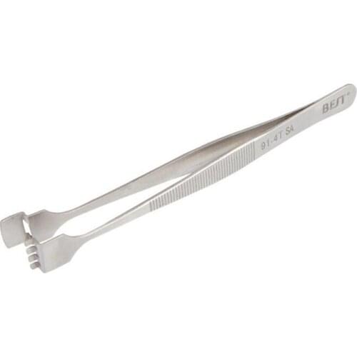 BEST 91-5T SA Professional Stainless Steel Wafer Tweezers Repair Tools for Silicon Wafer